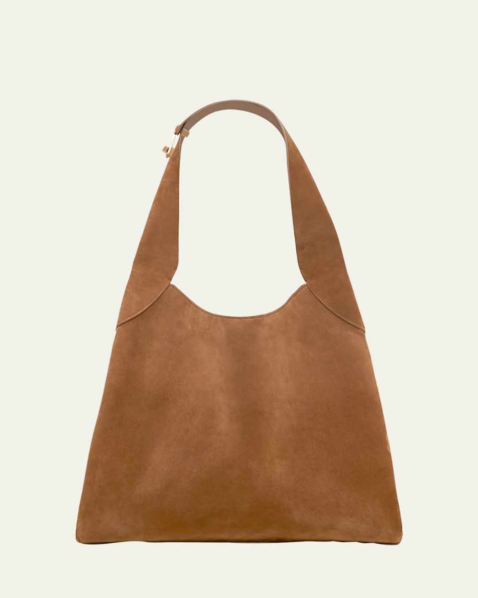 Suede Hobo Bag
